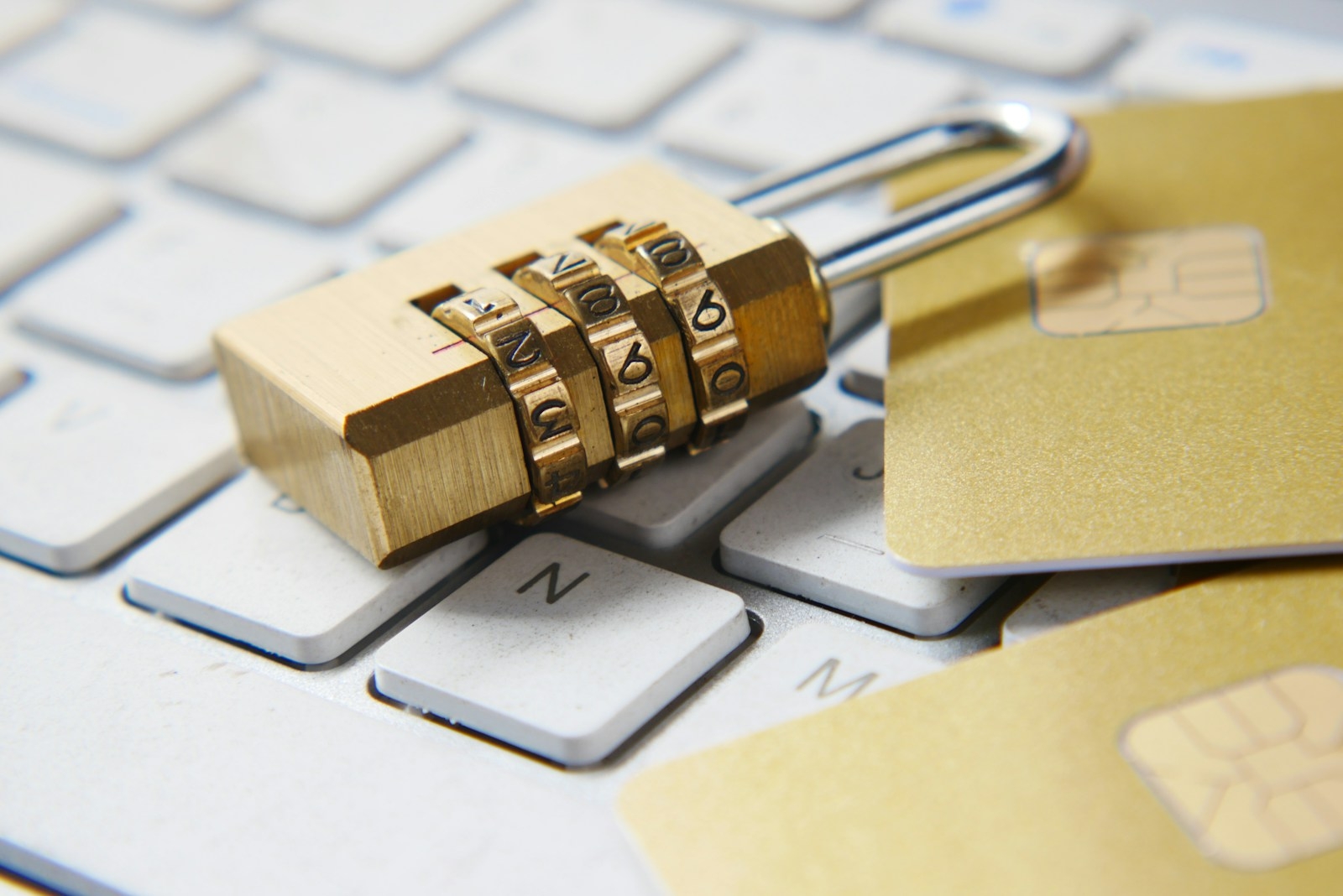 A padlock representing data privacy and security